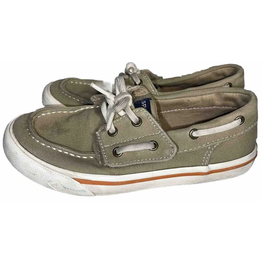Youth Boys 12M Sperry Top Sider No Tie Boat Shoes